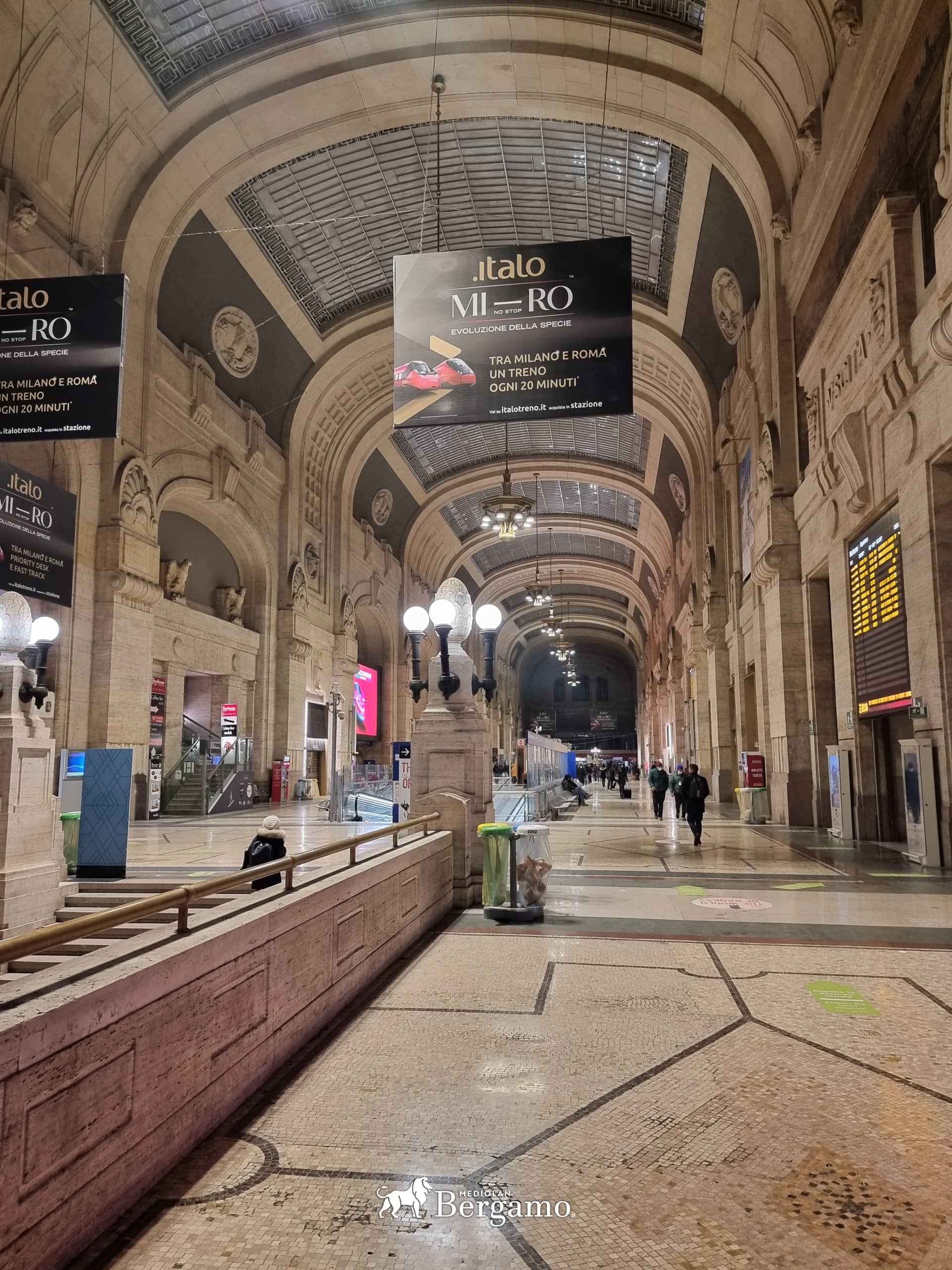 dworzec w Mediolanie