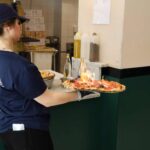 płonąca pizza Włochy