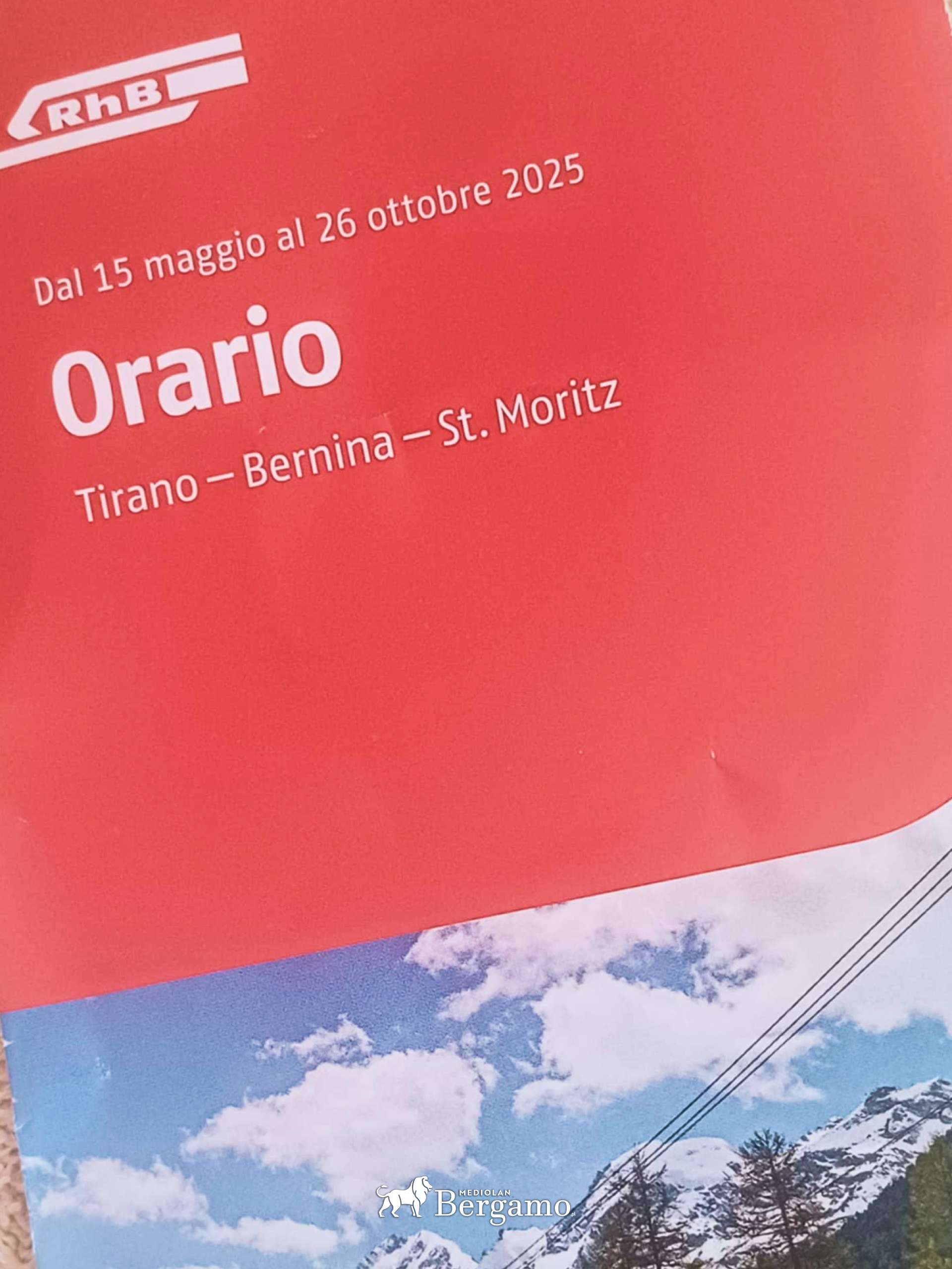 Bernina Express Rozkład