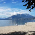 plaża w Bellano