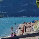 Plaża w Lecco