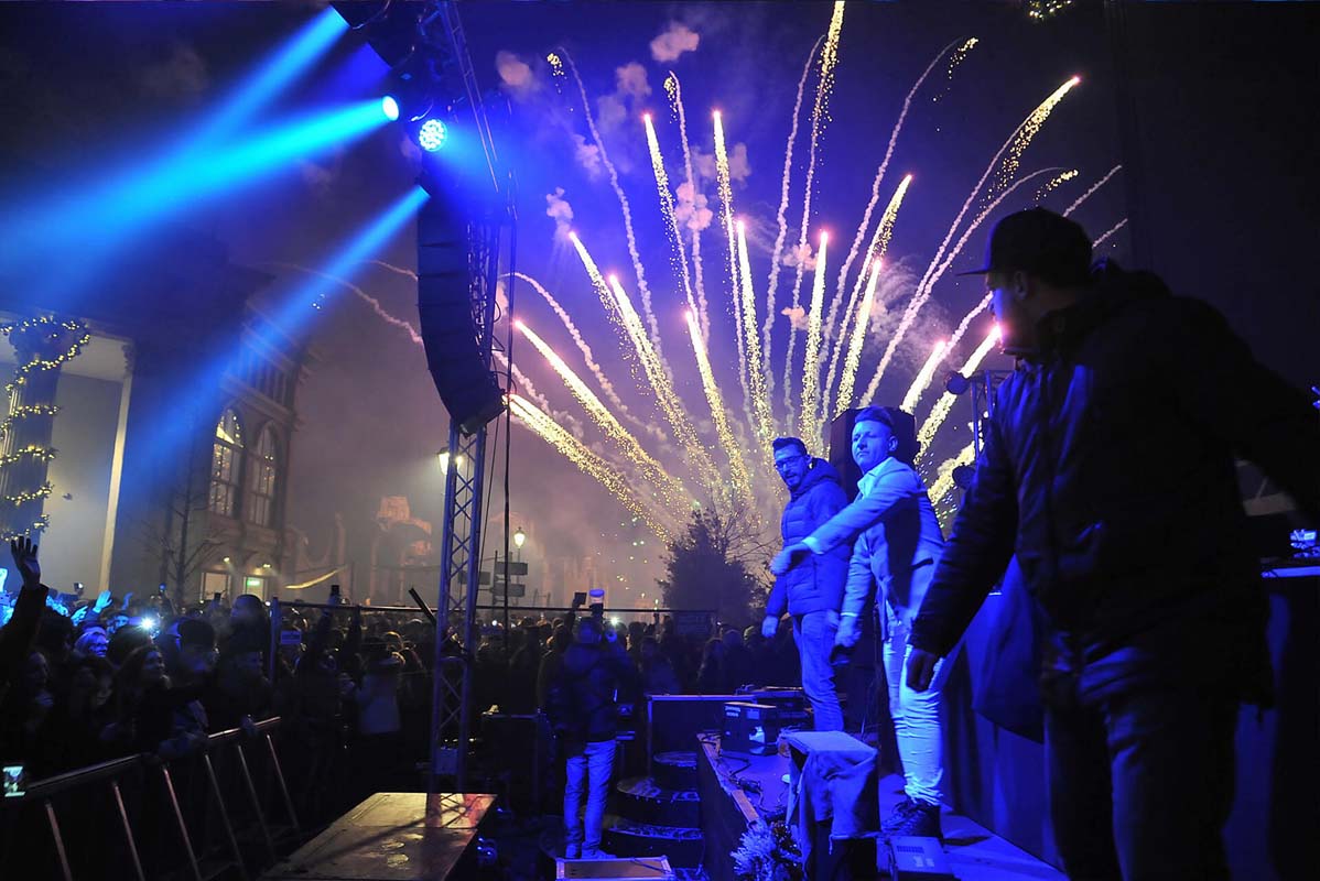 Sylwester w Cinecitta World. Źródło: https://www.cinecittaworld.it/