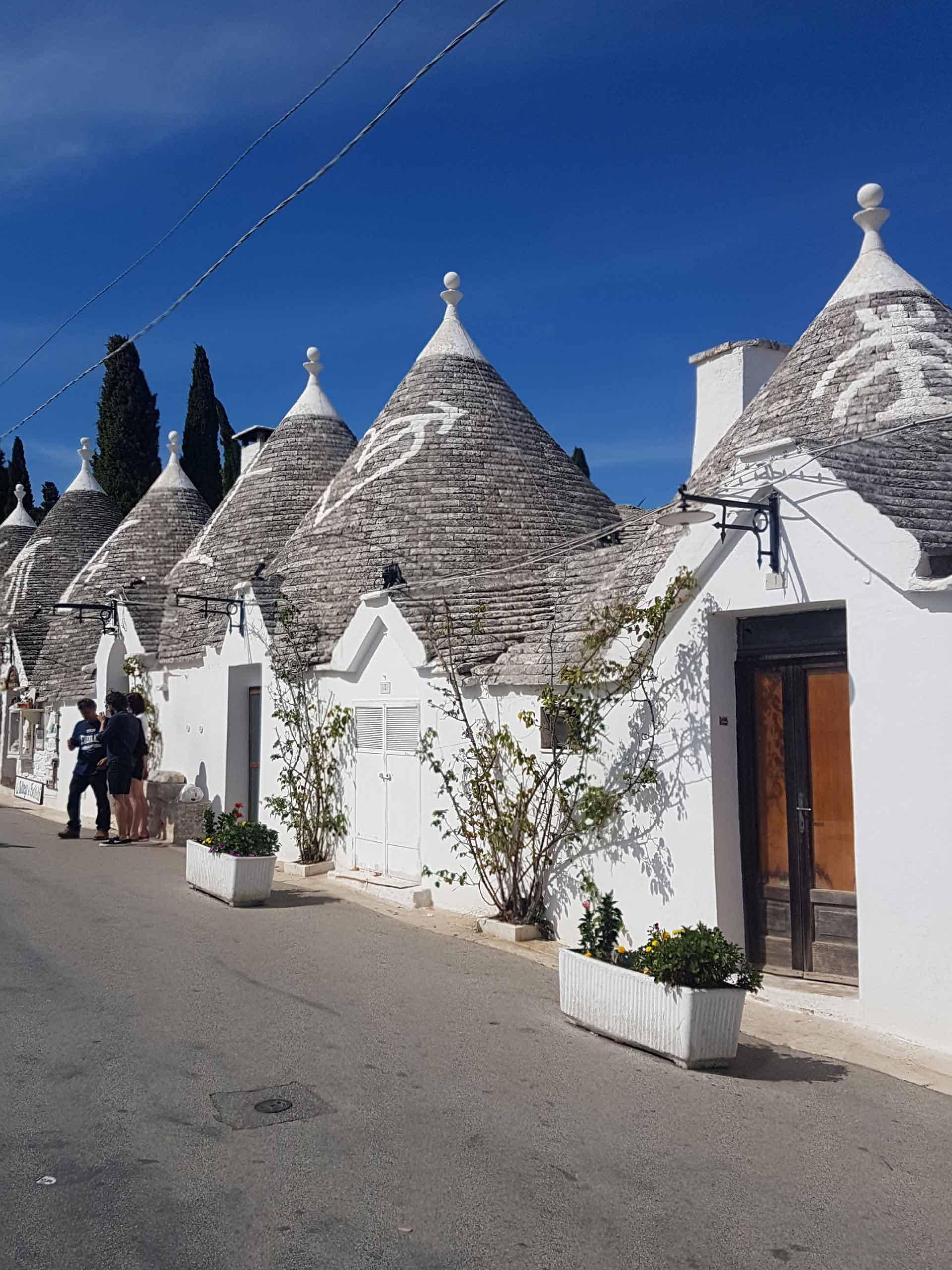 Domki Trulli w Alberobello