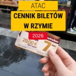 cennik biletów w Rzymie 2026