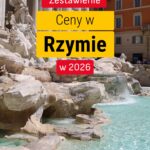 Ceny w Rzymie 2026