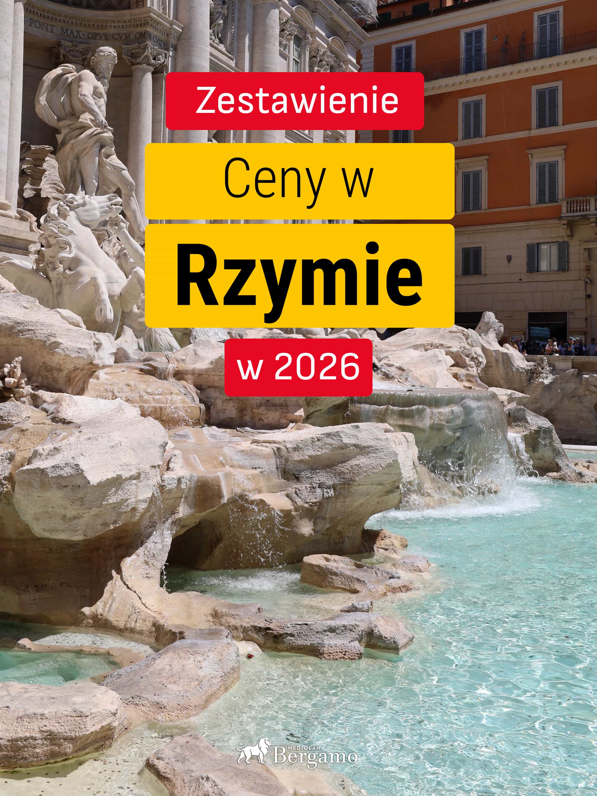 Ceny w Rzymie 2026