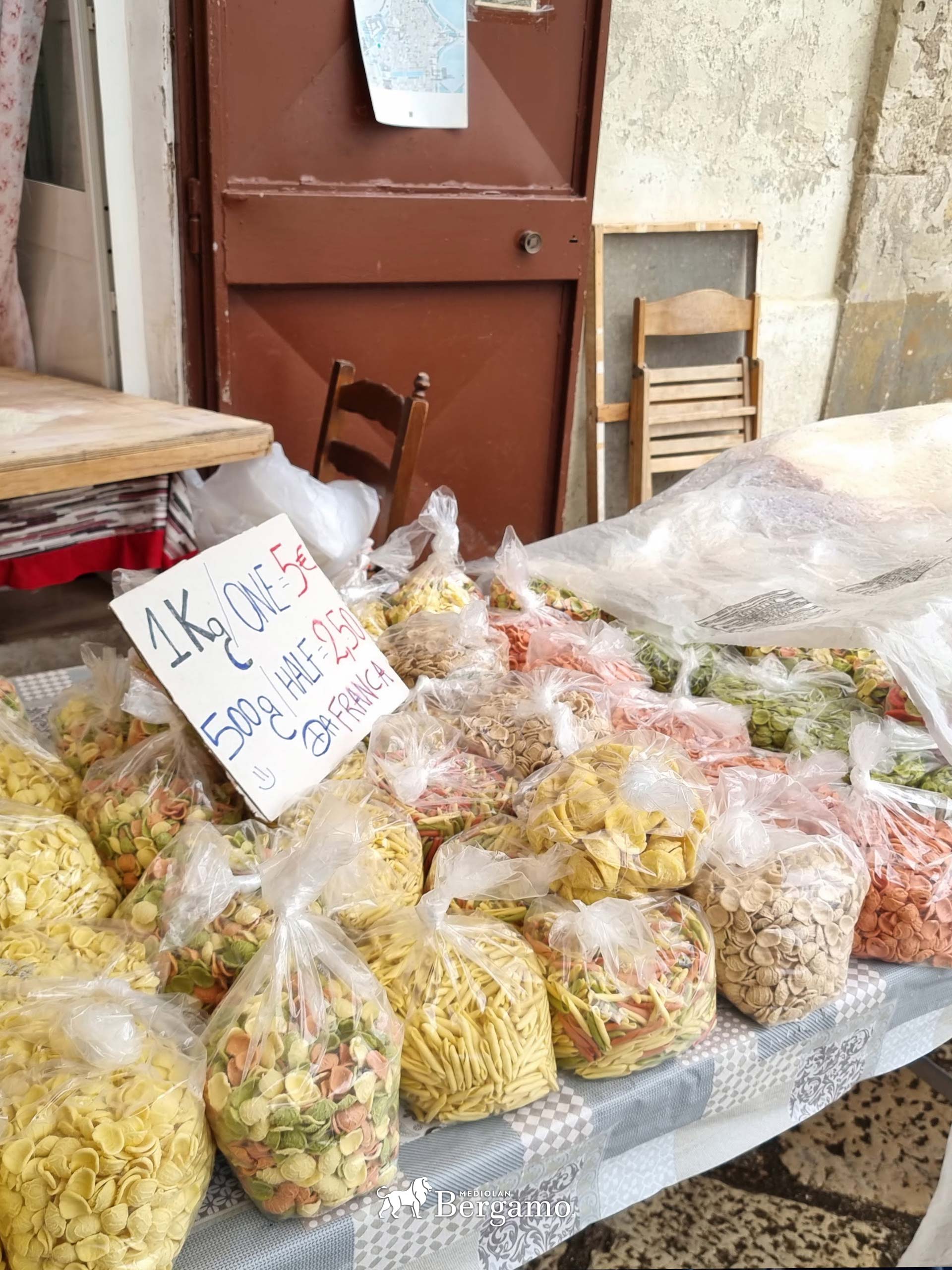 ile kosztuje makaron w Bari