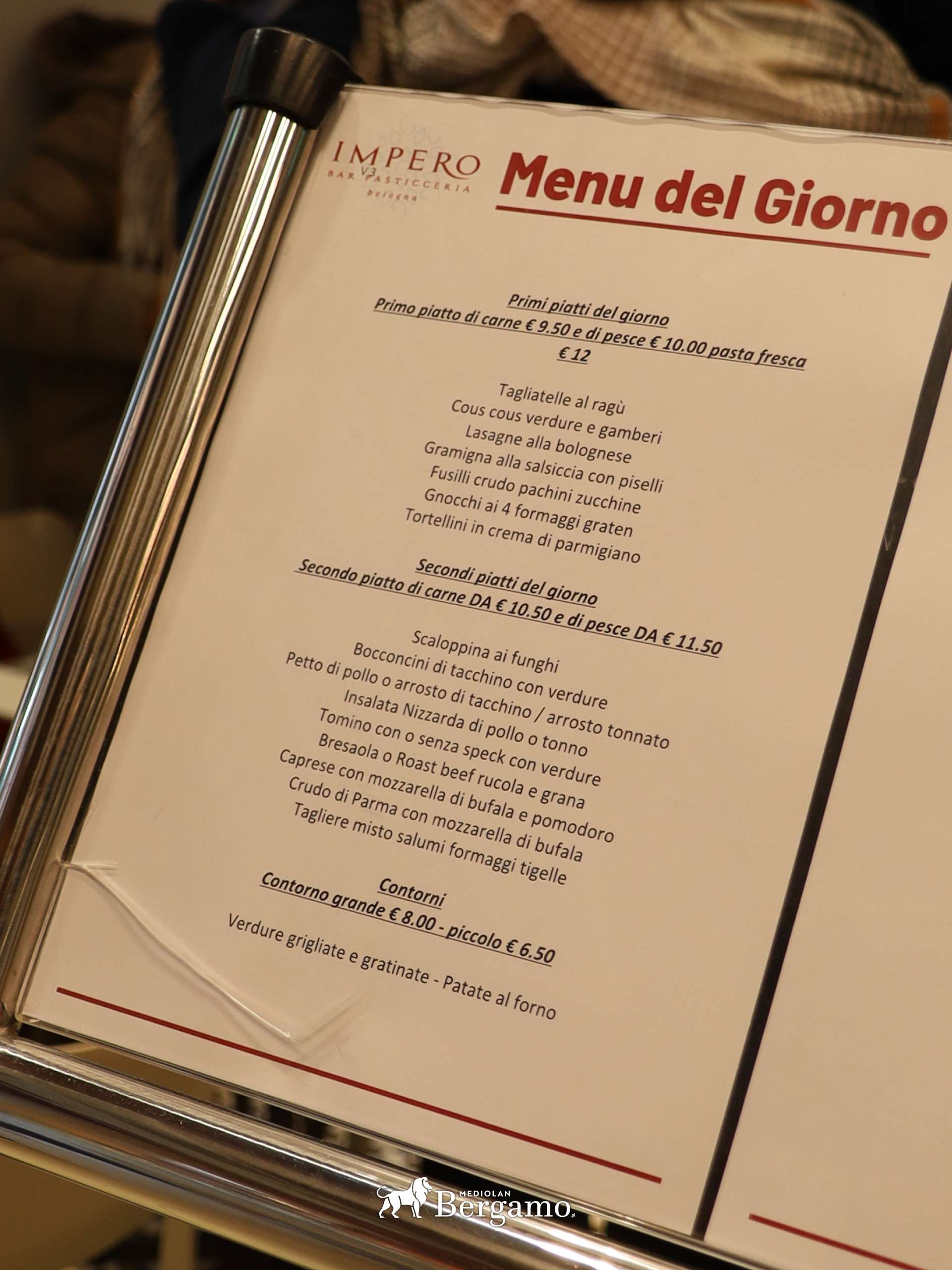 ceny w restauracjach w Bolonii