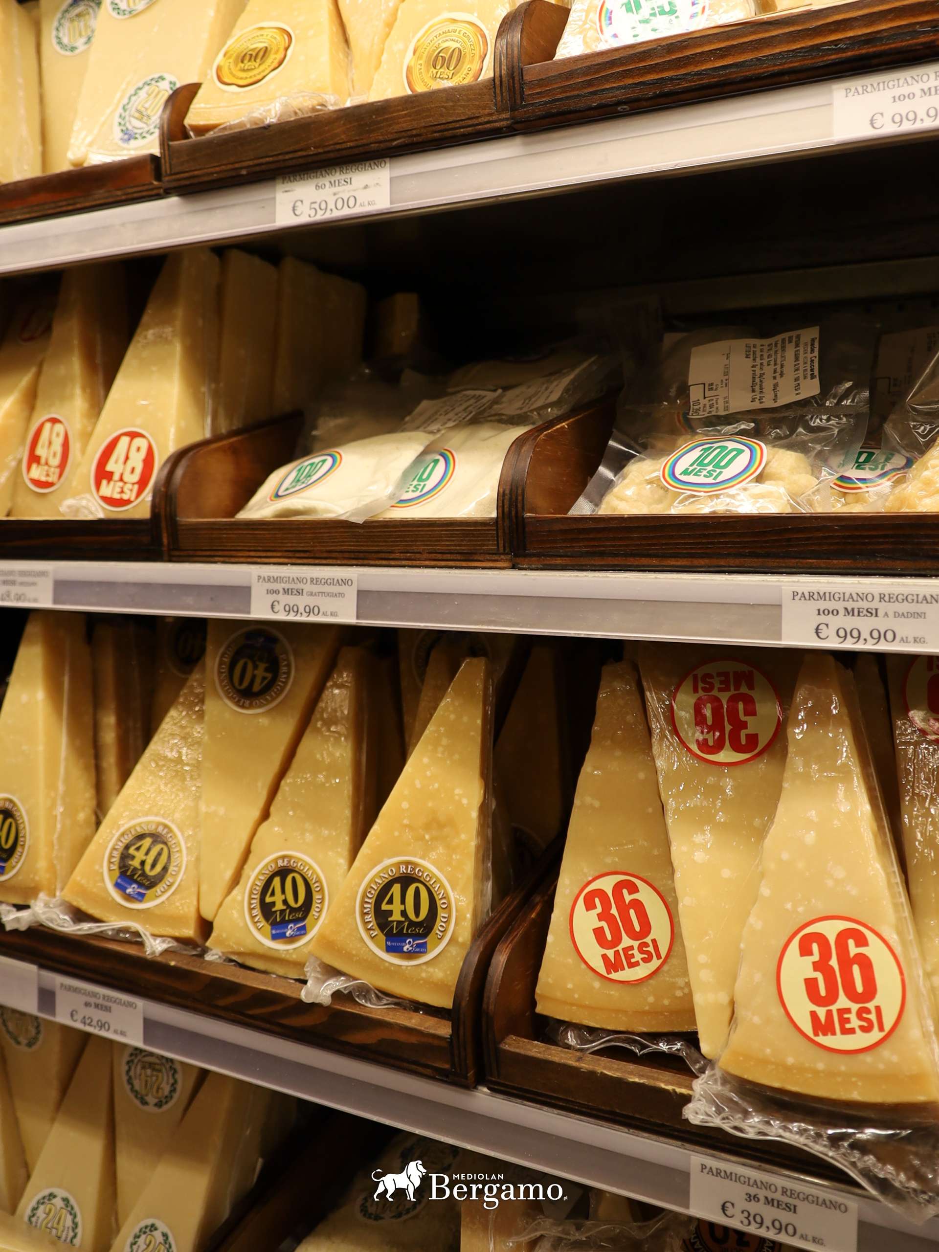 ceny w sklepach w Bolonii