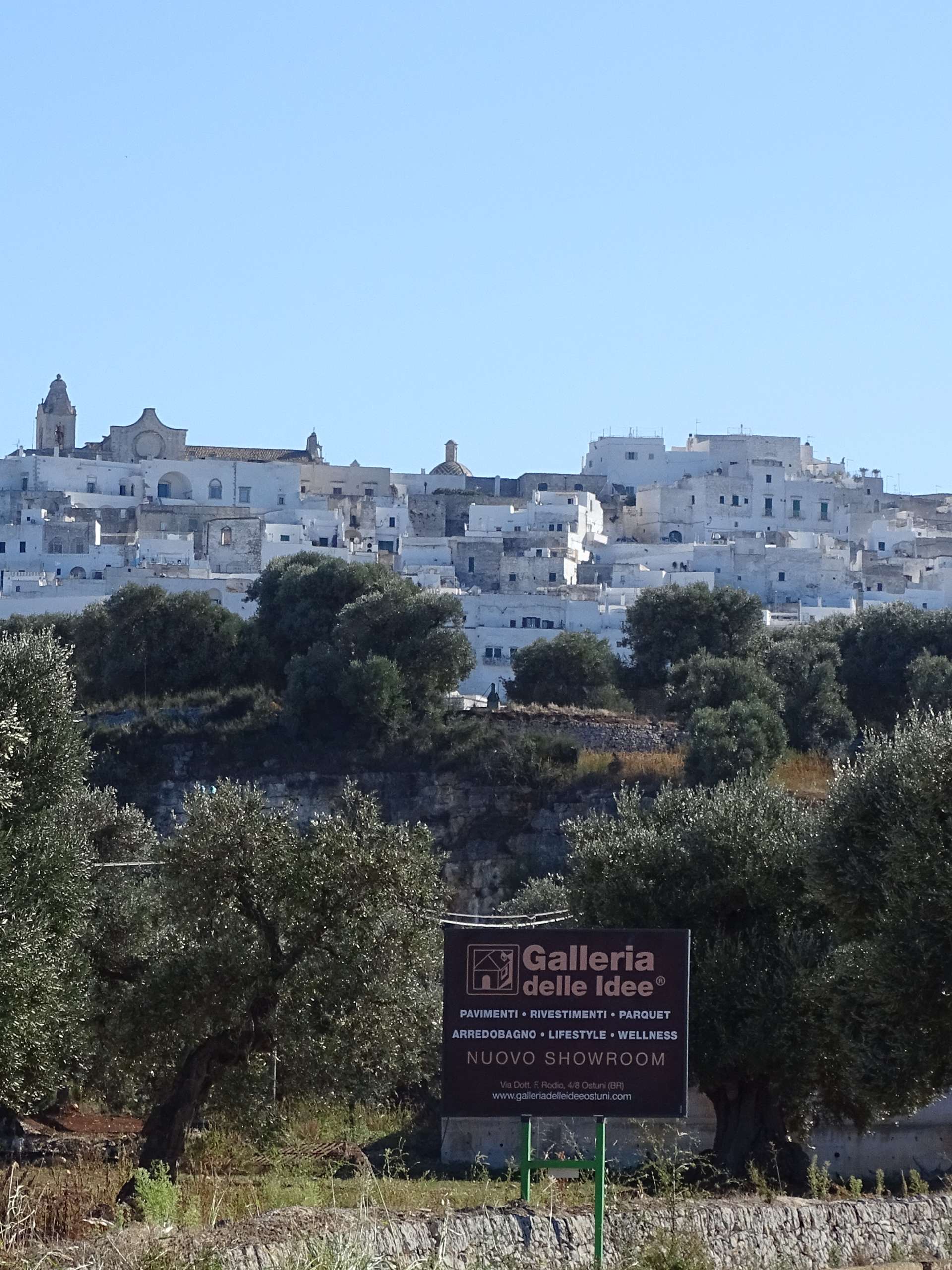 Ostuni dojazd do centrum