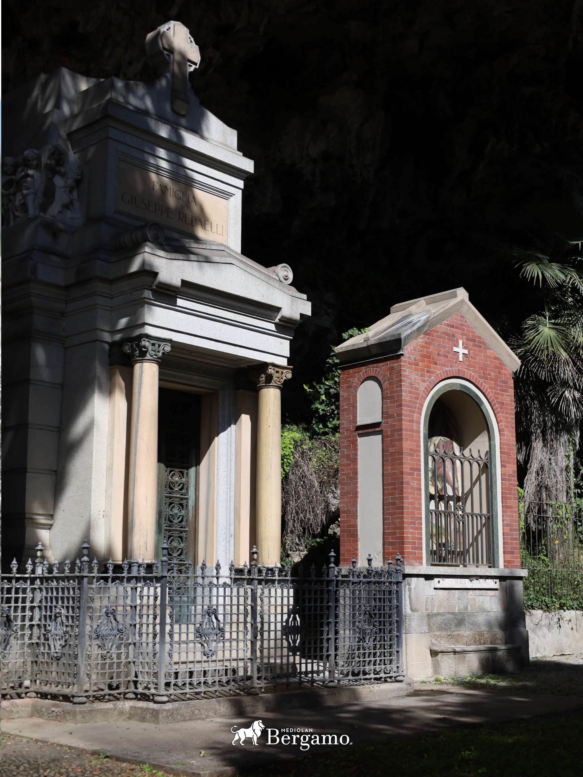 Cmentarz w skale Lecco