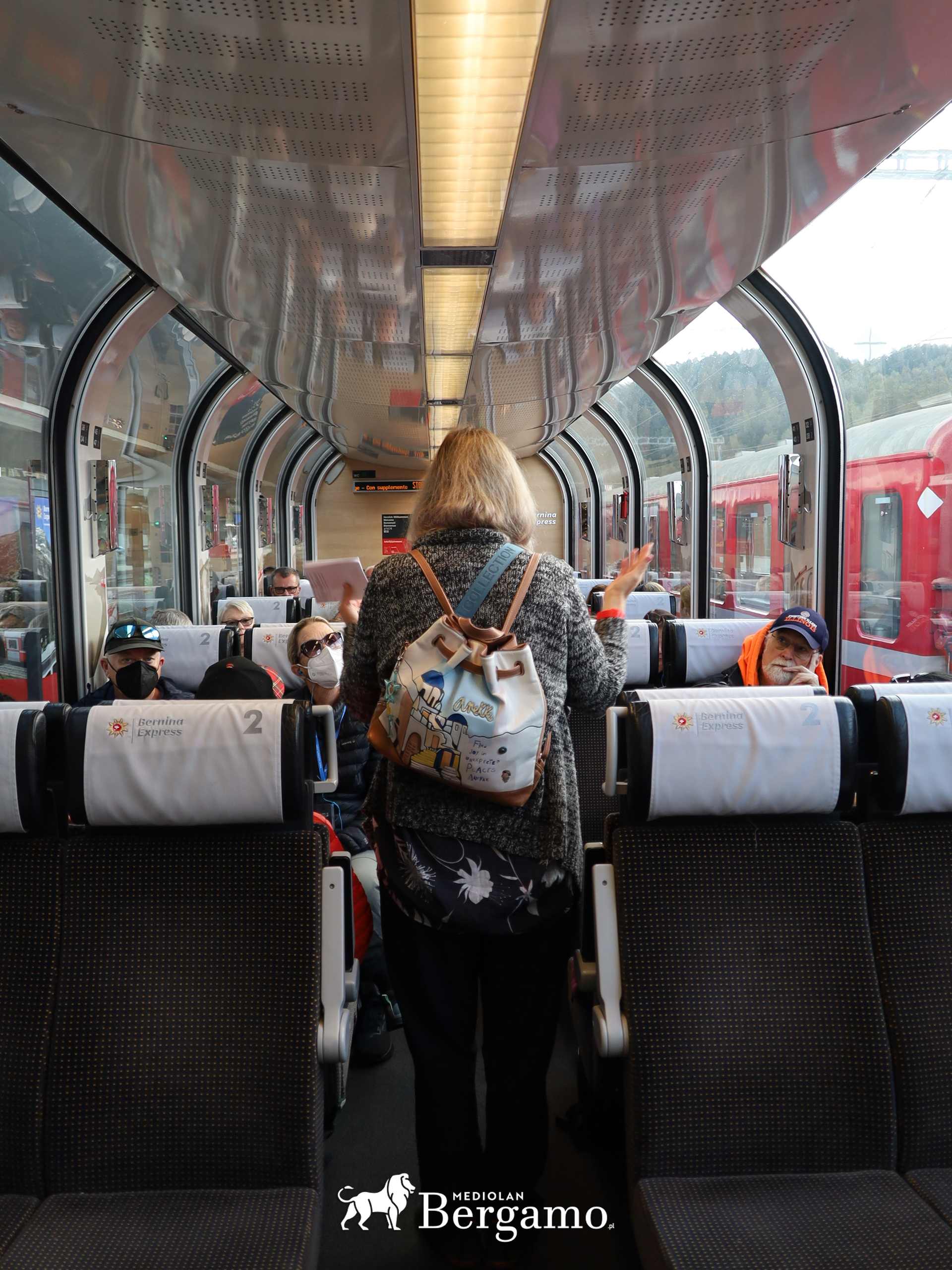 Pociąg panoramiczny Bernina Express