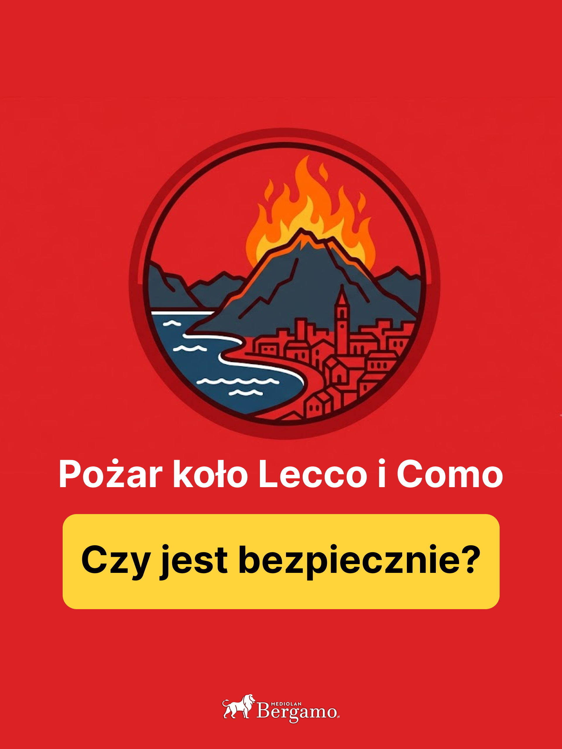 pożary Como i Lecco